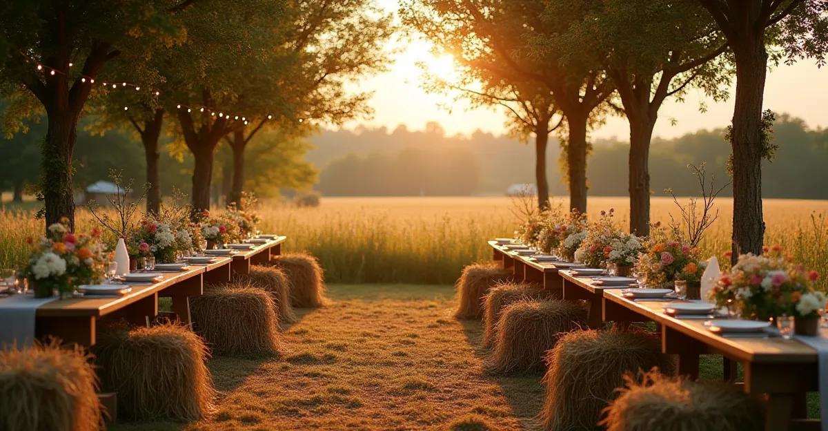 Animations mariage champêtre : 25 idées originales pour s'amuser