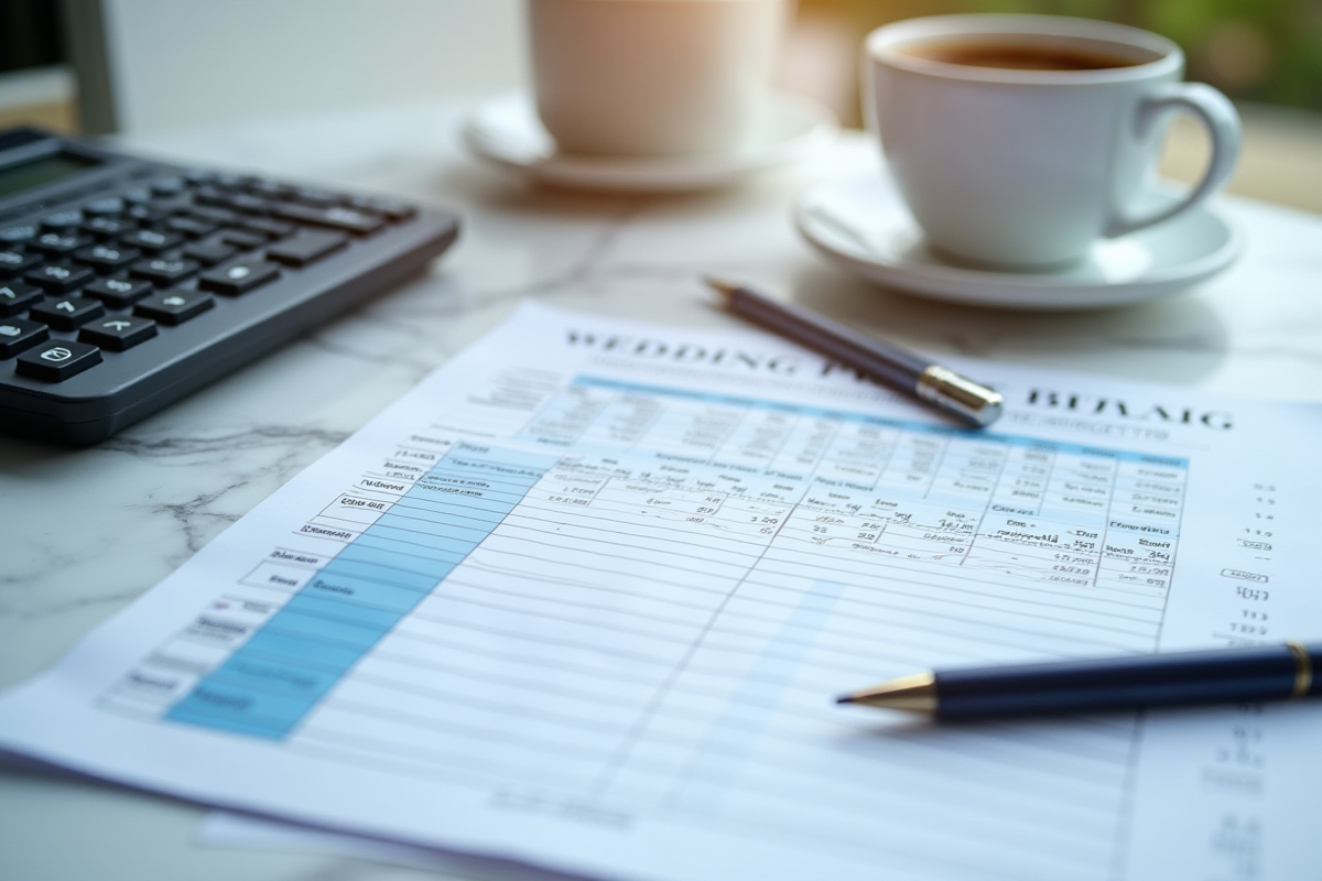 Budget mariage complet : guide détaillé poste par poste