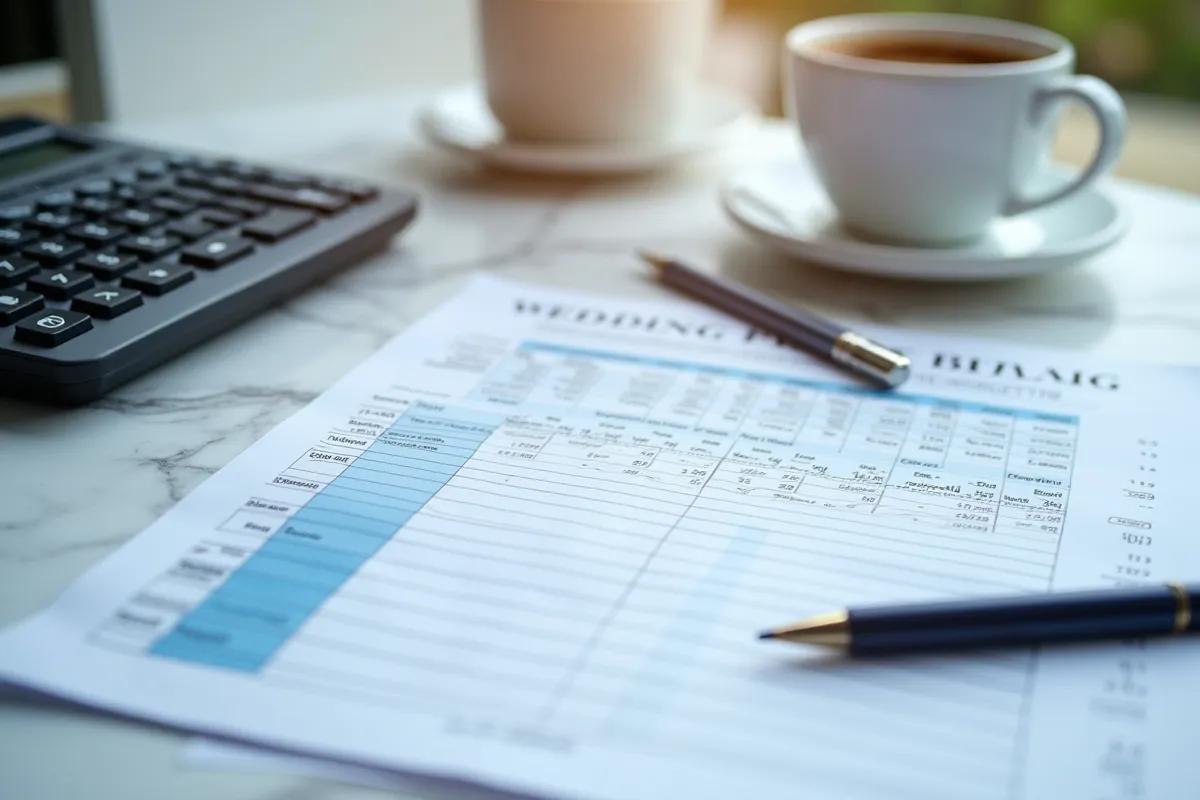 Budget mariage complet : guide détaillé poste par poste