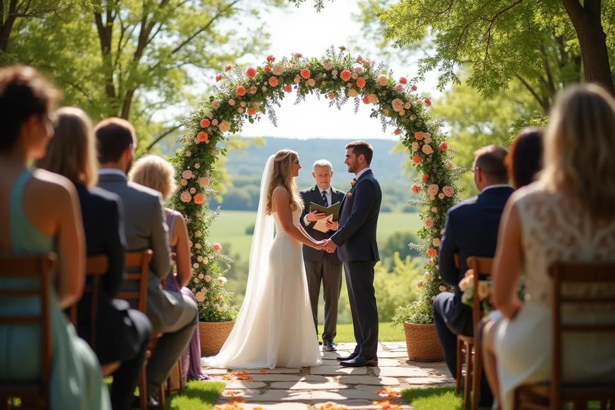 Arche de cérémonie laïque : styles et inspirations