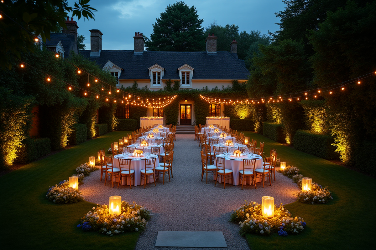 Chapiteau pour mariage en jardin : guide complet 2026