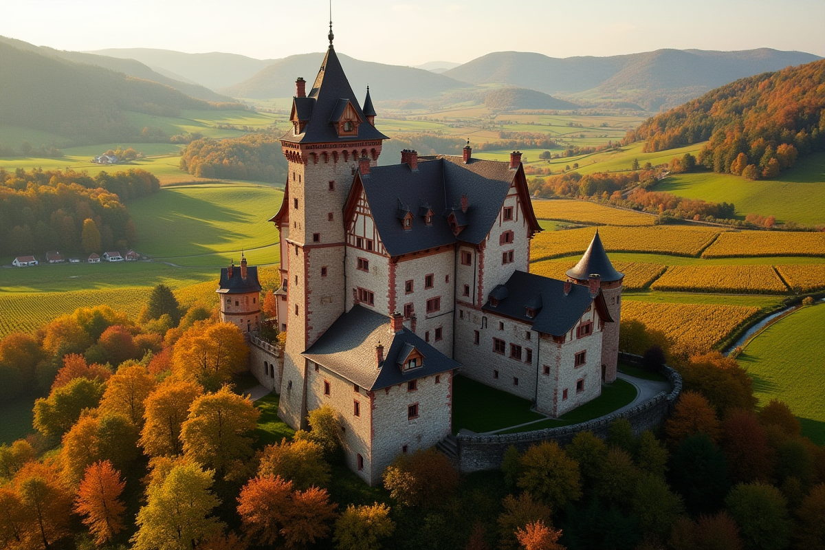 Château mariage Alsace : 15 domaines entre vignobles et montagnes