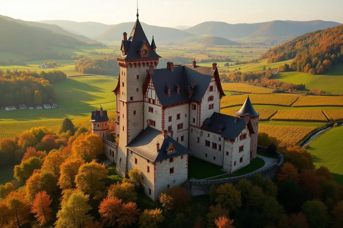 Château mariage Alsace : 15 domaines entre vignobles et montagnes