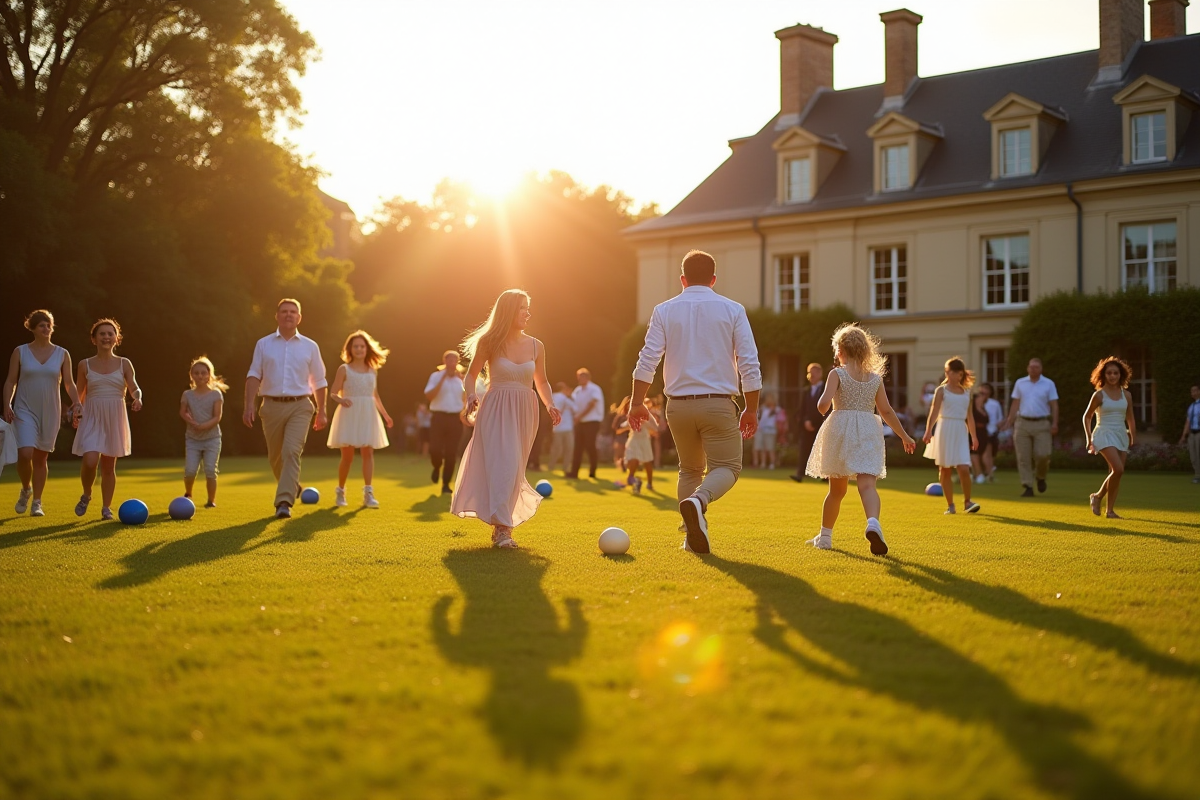 Animations mariage château
