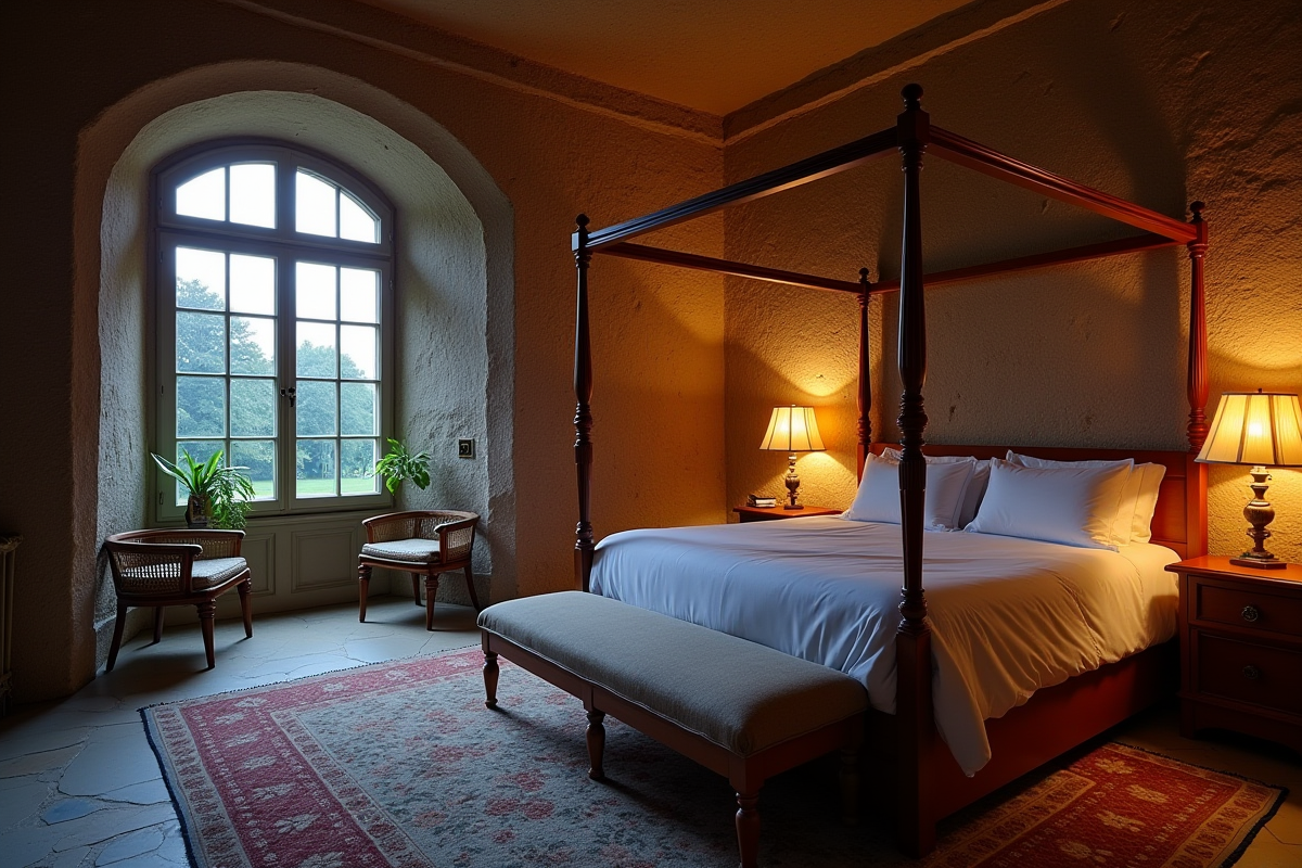 Château mariage avec hébergement