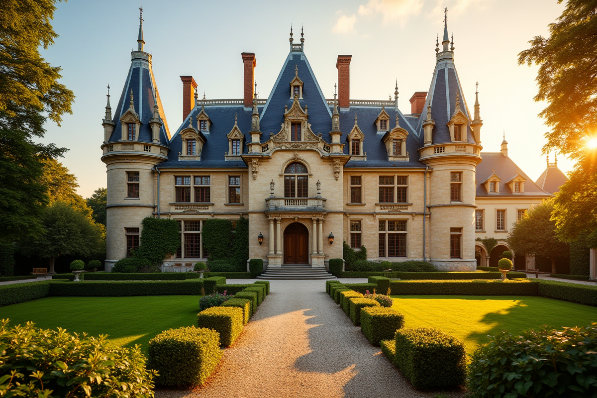 Illustration : Mariage au Château de Champlâtreux