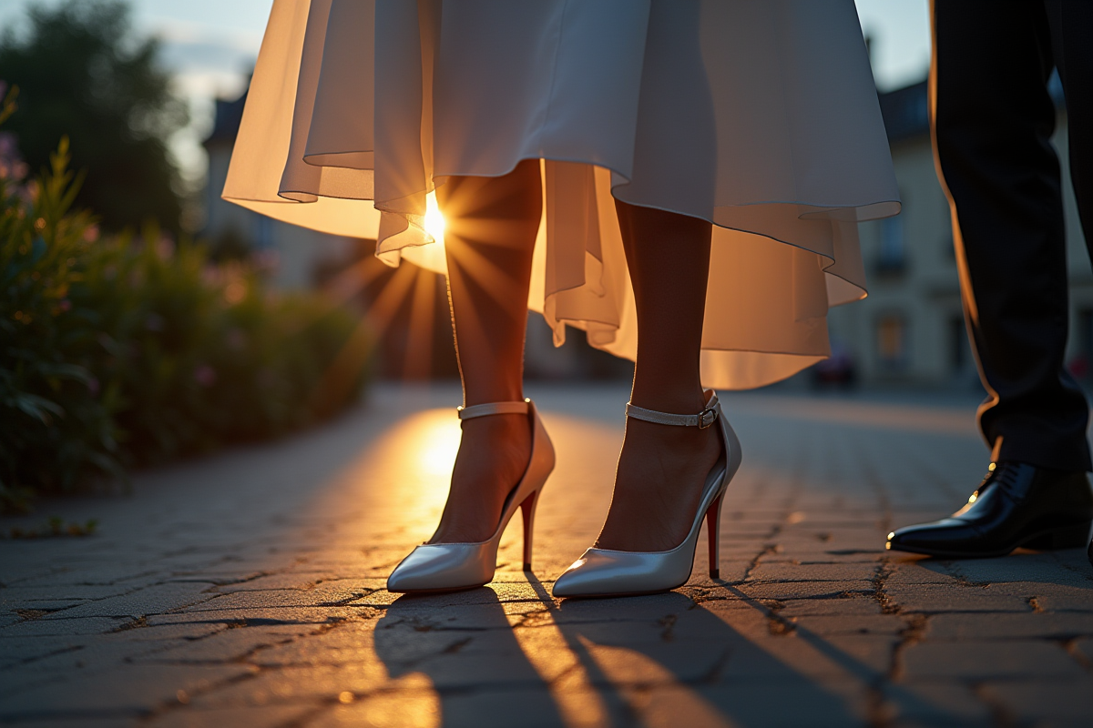 Personnalisation chaussures mariée : créer une paire unique