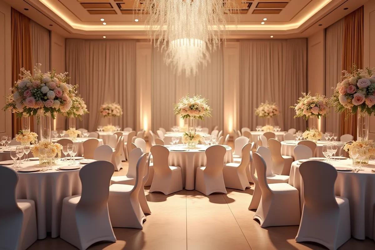 Décoration salle de mariage : transformer votre lieu de réception