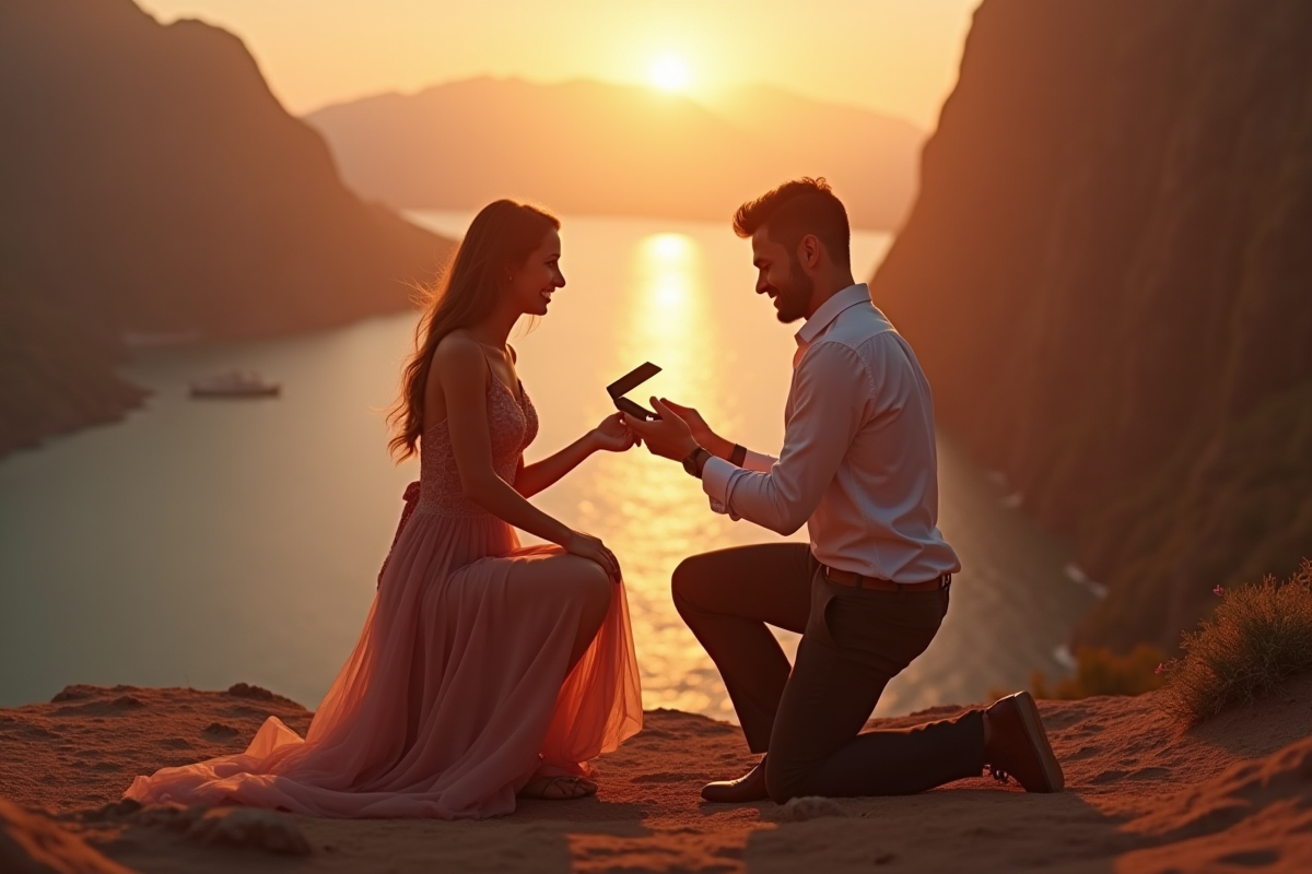 Où faire sa demande en mariage : les meilleurs lieux