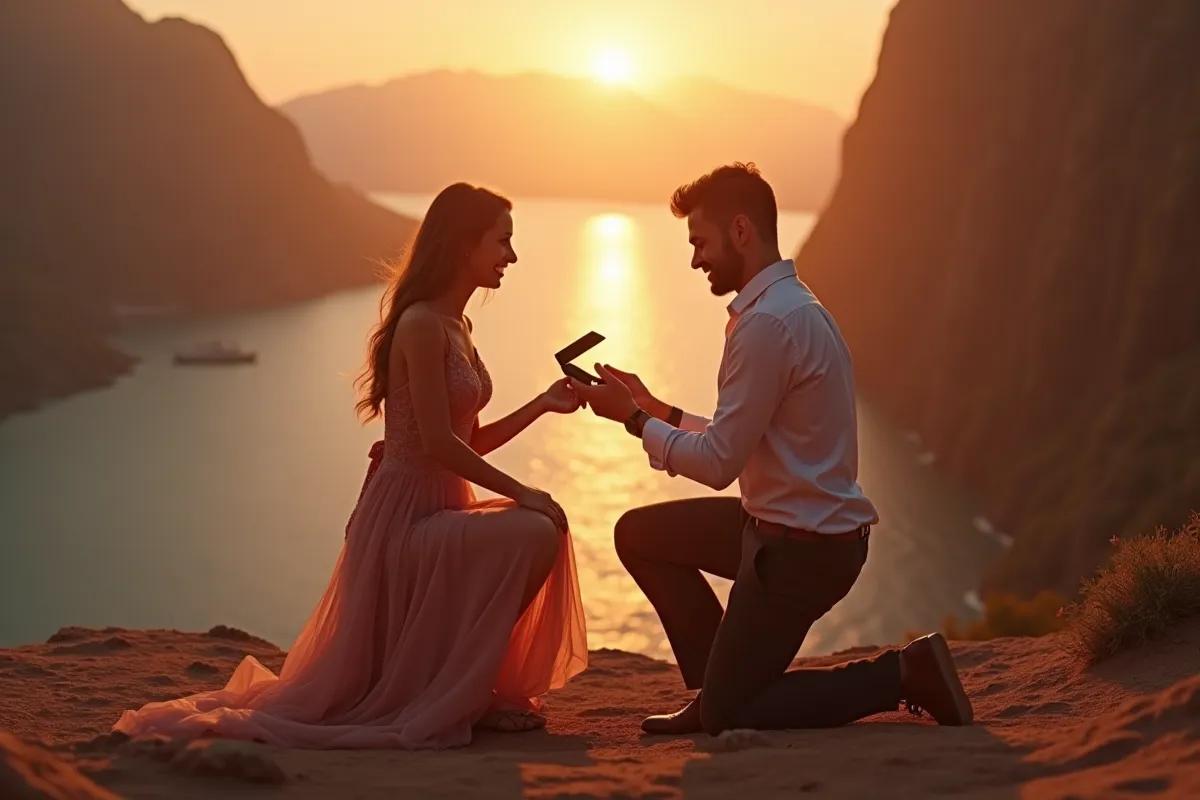 Où faire sa demande en mariage : les meilleurs lieux