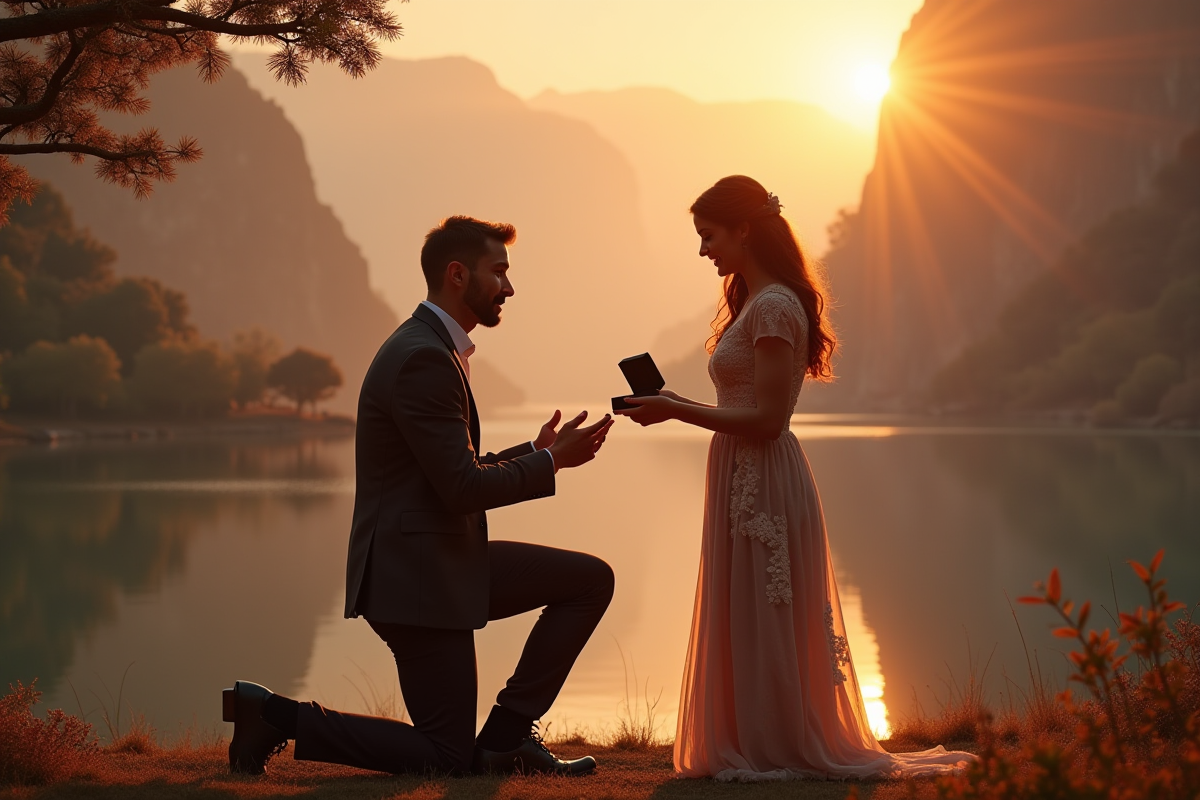 Demande en mariage surprise : organiser la surprise parfaite