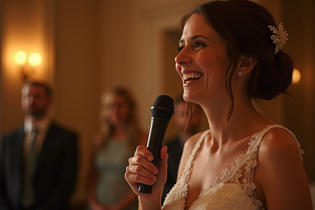 Discours de la mère du marié : modèles touchants