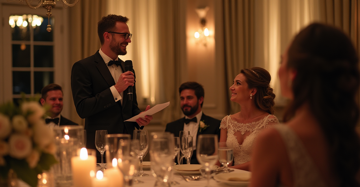 Discours de témoin humoristique : anecdotes, blagues et ton décalé