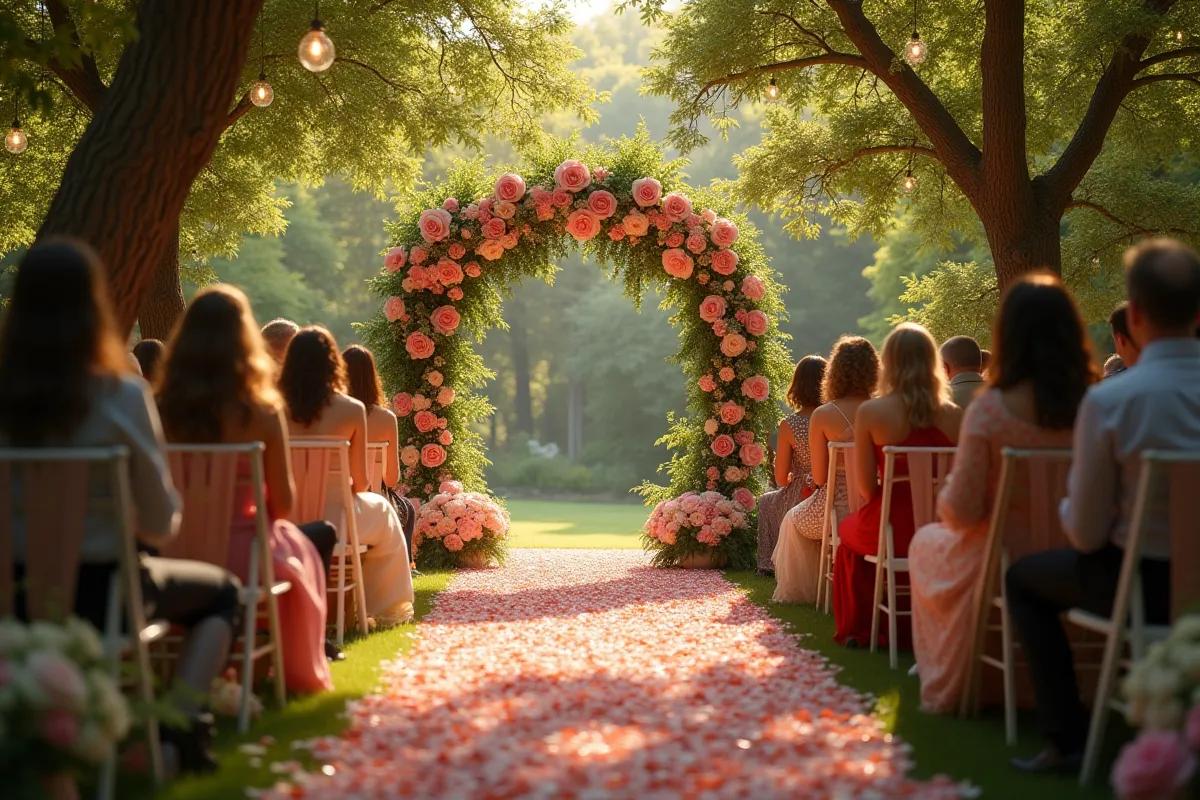 Éclairage mariage jardin : créer une ambiance féerique