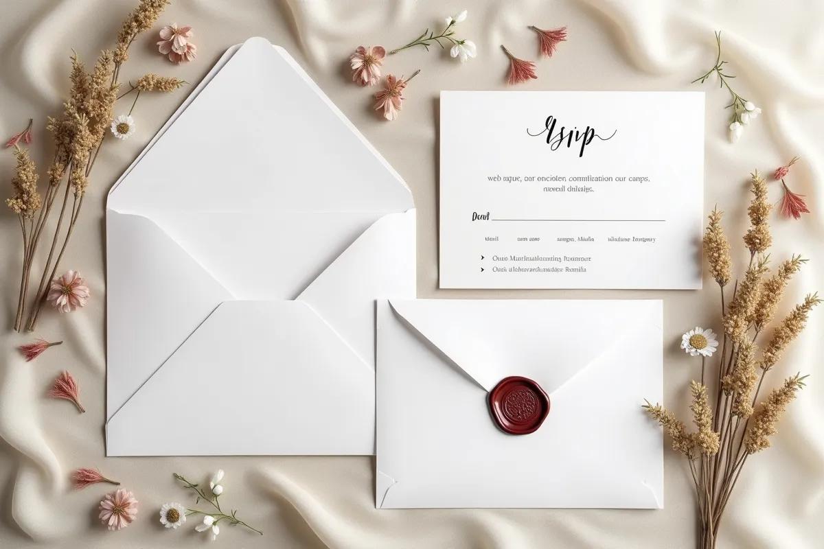 Délais faire-part mariage : quand commander et envoyer