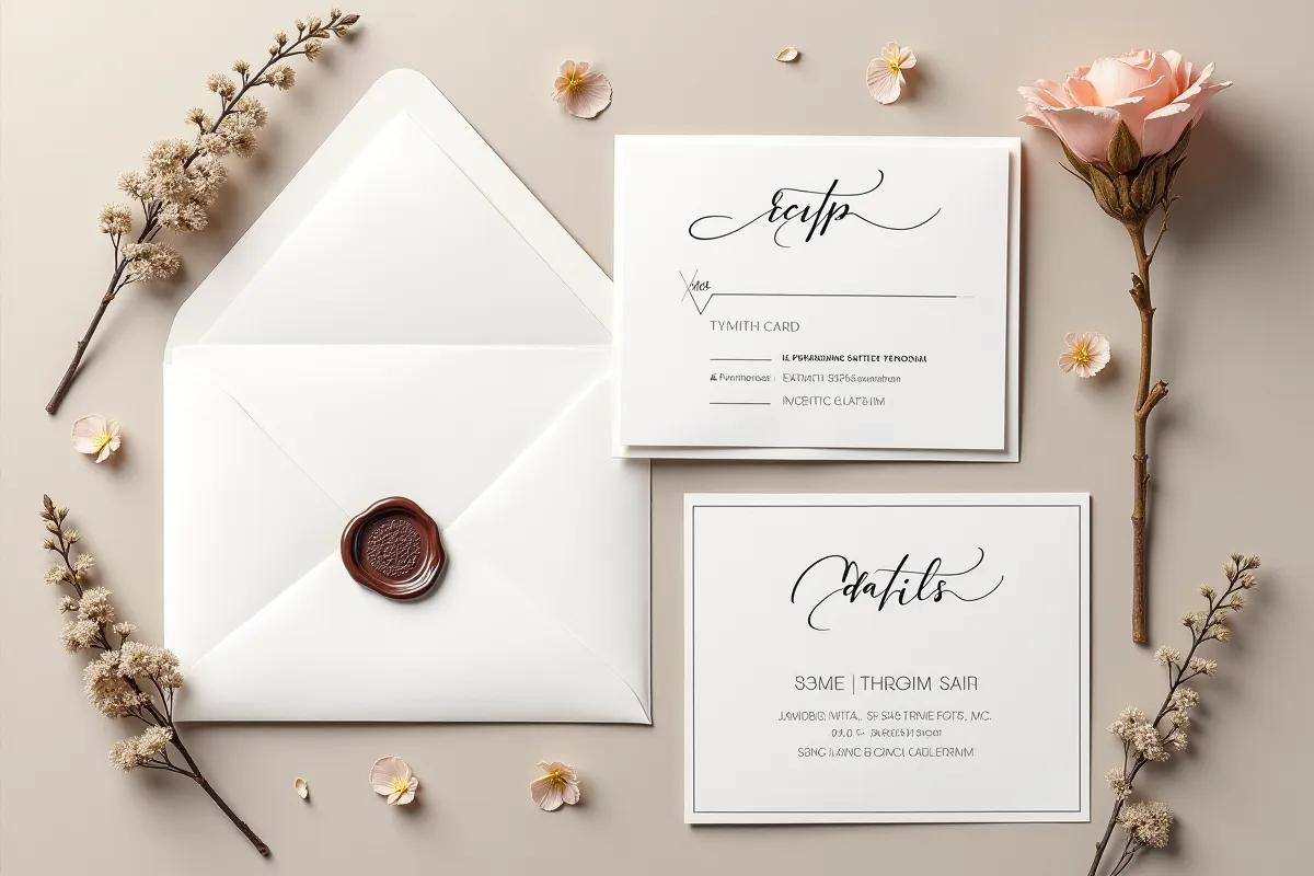 Erreurs faire-part mariage : les pièges à éviter absolument