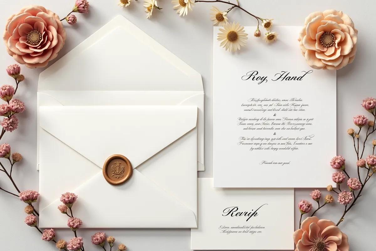 Prix faire-part mariage : budget et tarifs pour chaque option