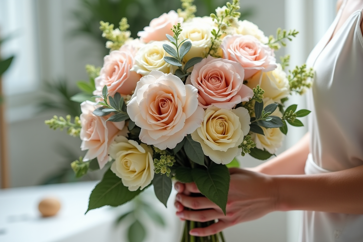 Fleuriste mariage Lyon : artisans floraux Rhône-Alpes