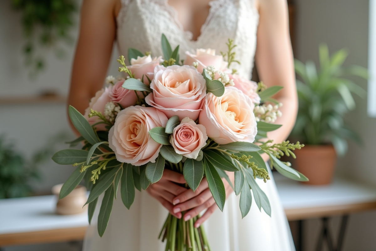 Illustration : Fleuriste mariage Marseille : artisans floraux de Provence