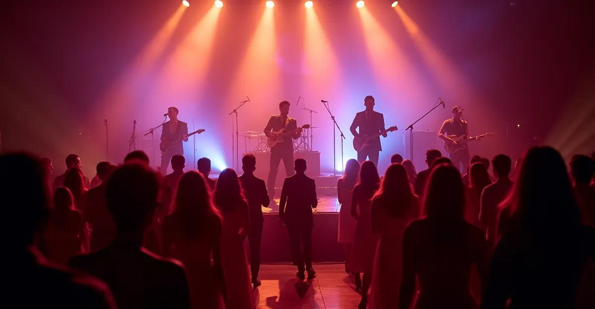 Logistique groupe musique mariage : son, scène et planning technique