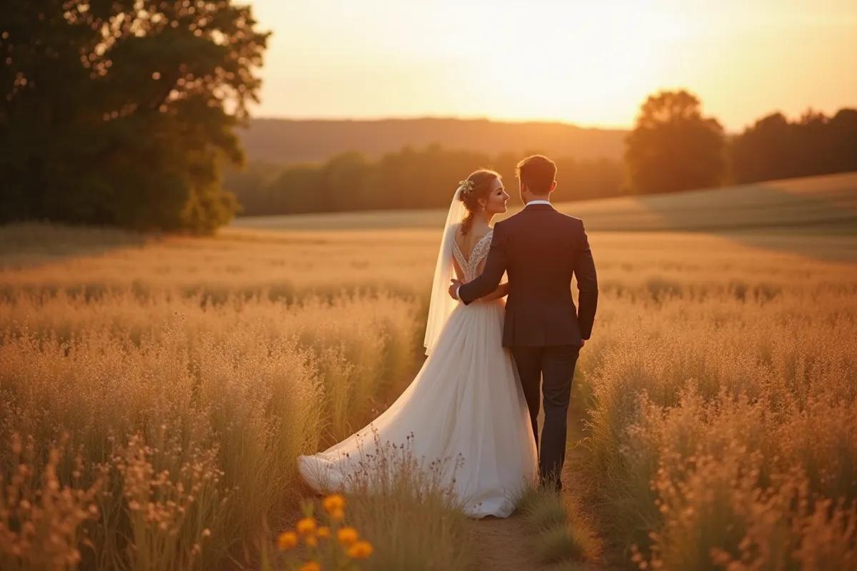 Illustration : Mariage à la campagne : charme rural et authenticité