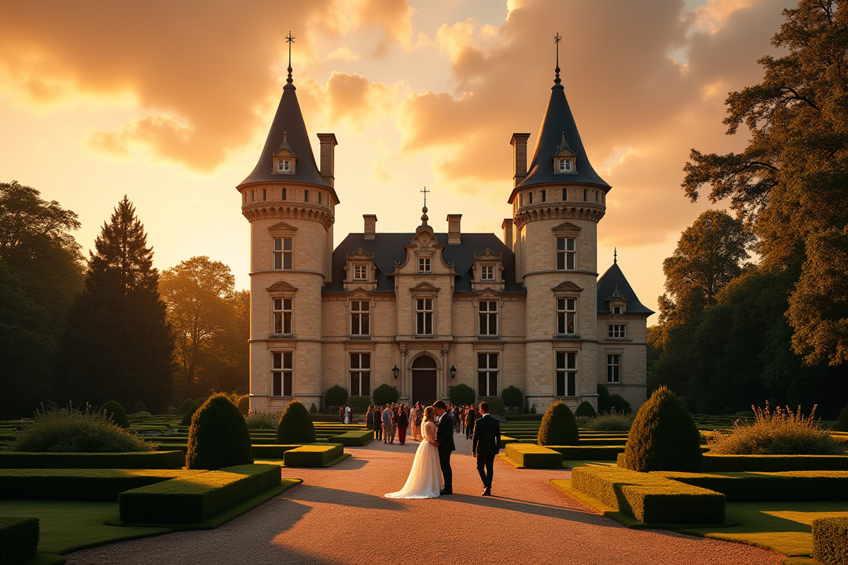 Mariage au château : guide pour une réception royale