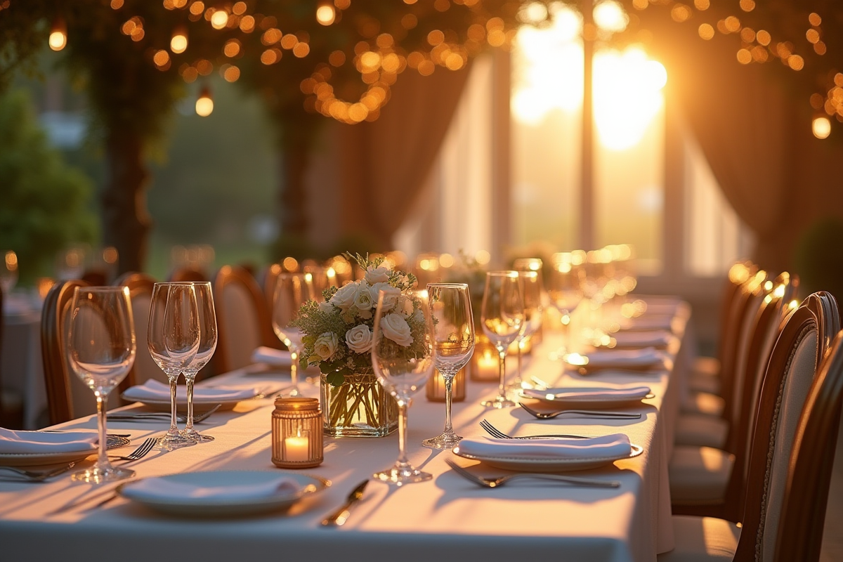 Illustration : Lieu de réception mariage