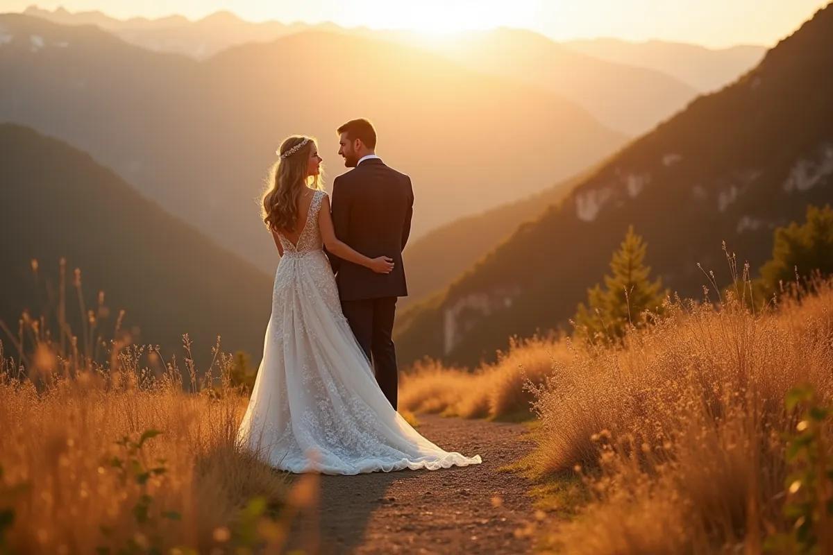 Illustration : Mariage à la montagne : lieux et organisation