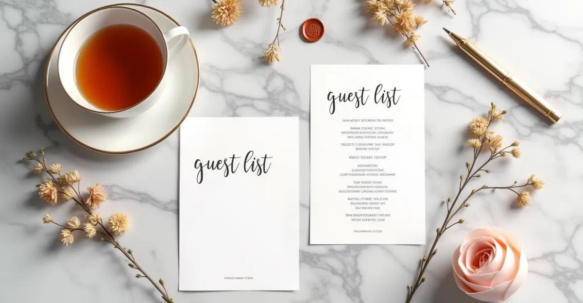 Gestion liste invités mariage : tableur et outils gratuits 2026