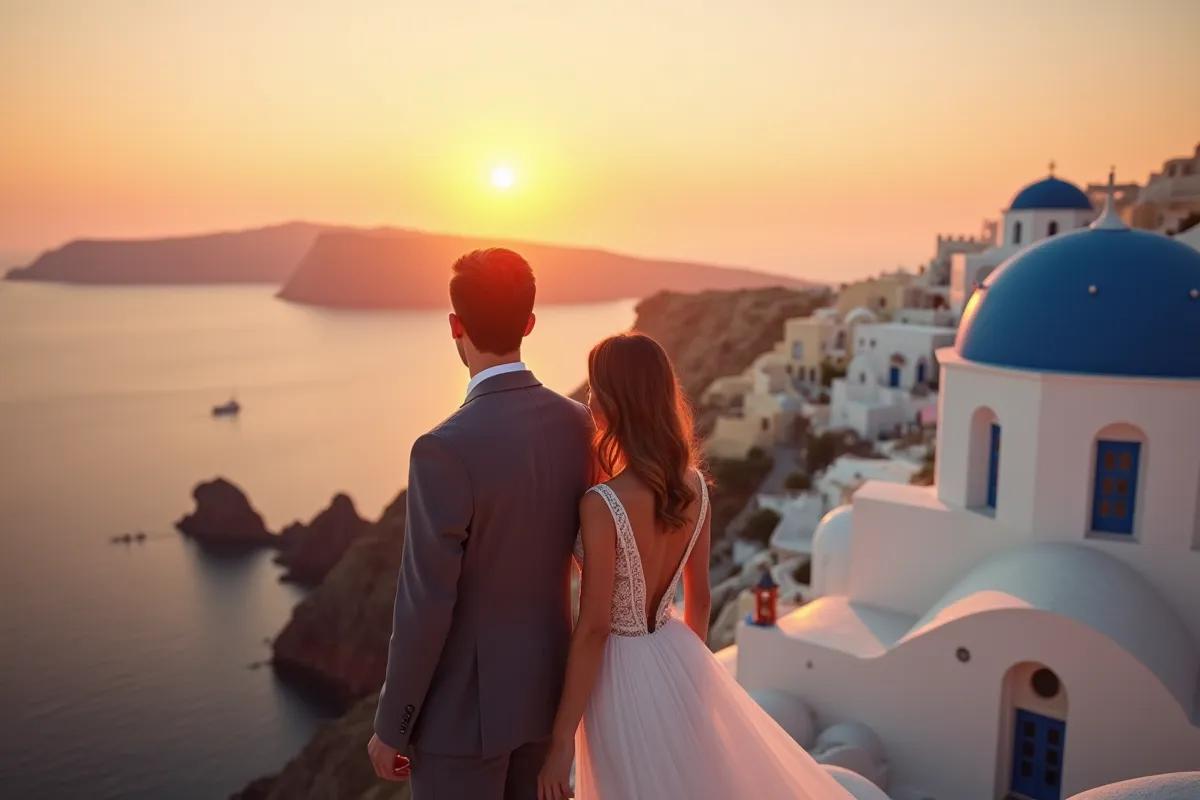 Lune de miel Grèce : Santorin, Crète et Mykonos