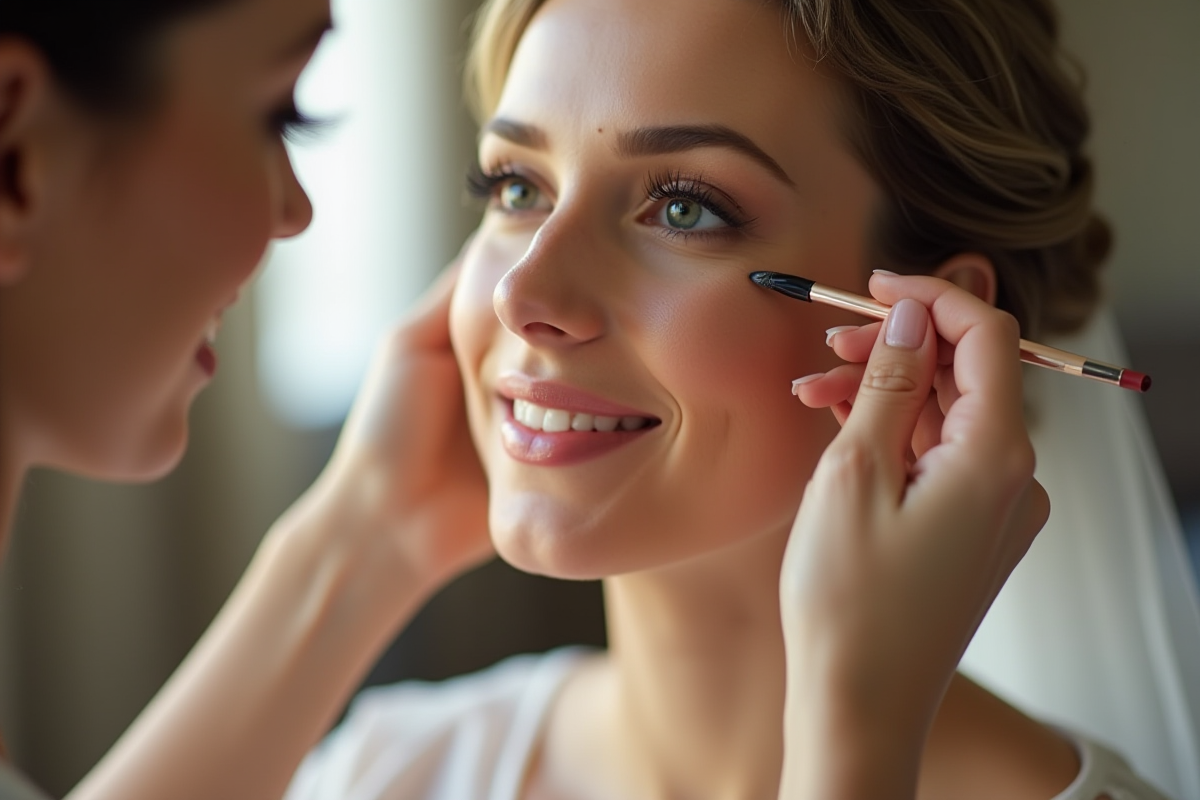 Maquillage invitée mariage