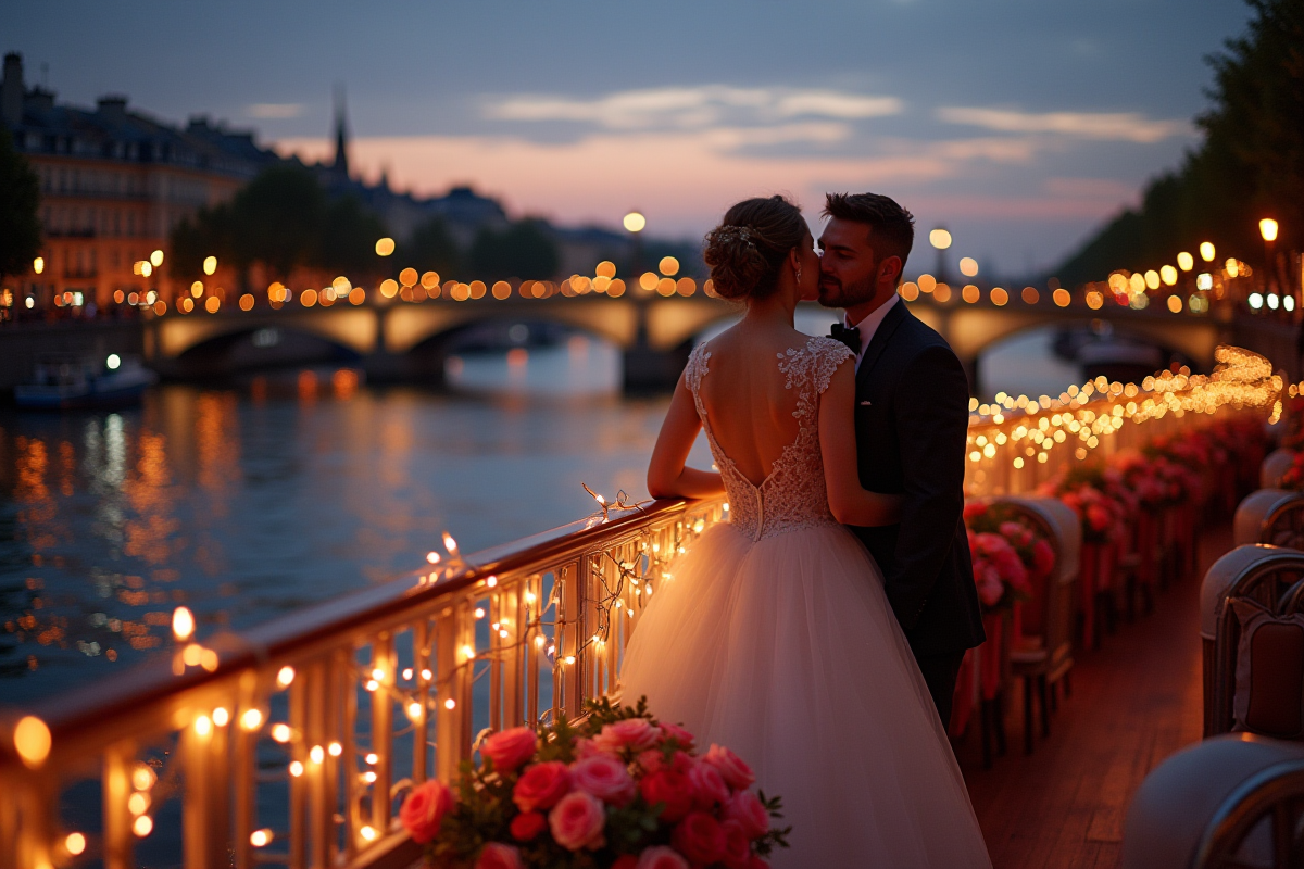 Mariage en bateau à Lyon : tarifs, capacité et meilleures options