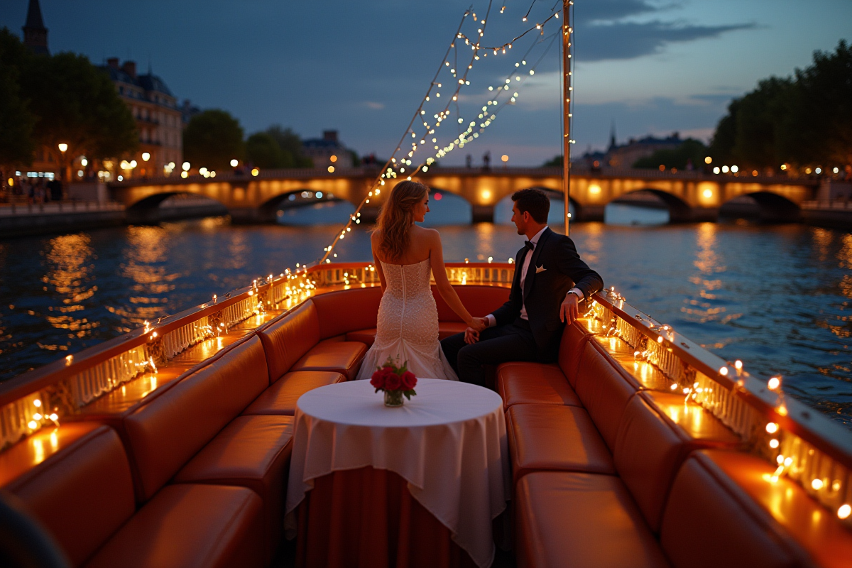 Mariage en bateau à Marseille