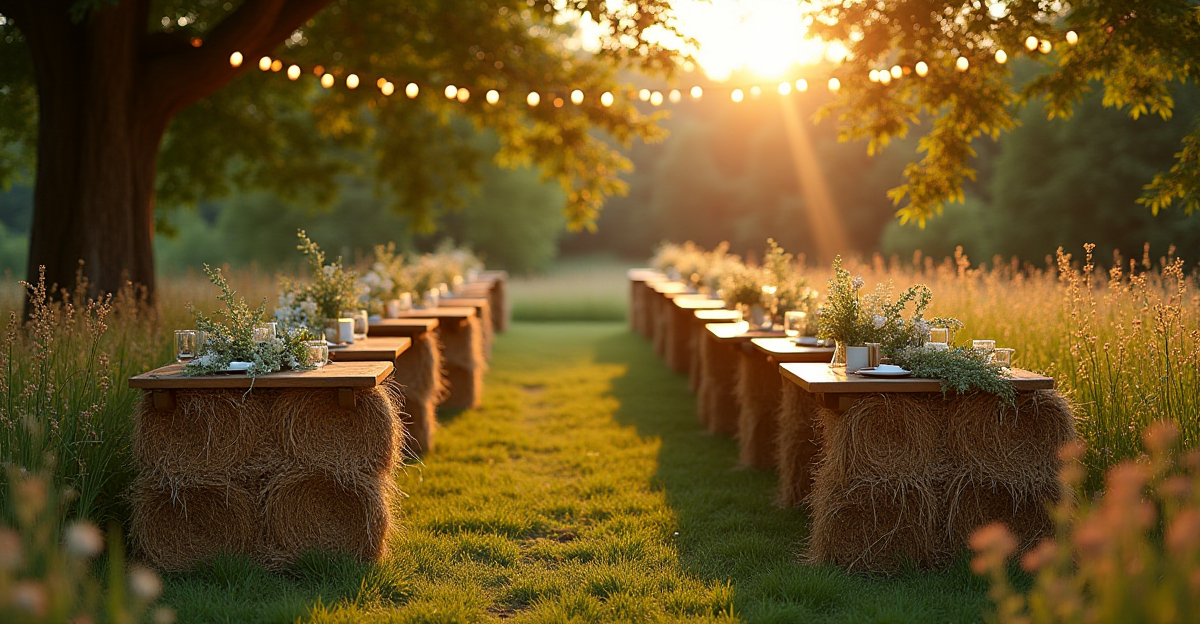 Décoration mariage champêtre : 30 idées tendance en 2026