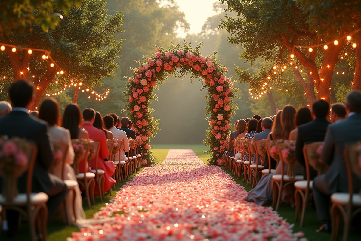 Mariage jardin extérieur : guide et conseils
