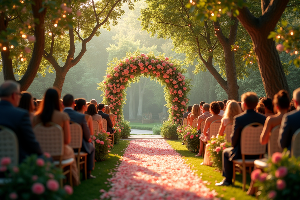 Mariage au jardin : guide complet pour célébrer en plein air
