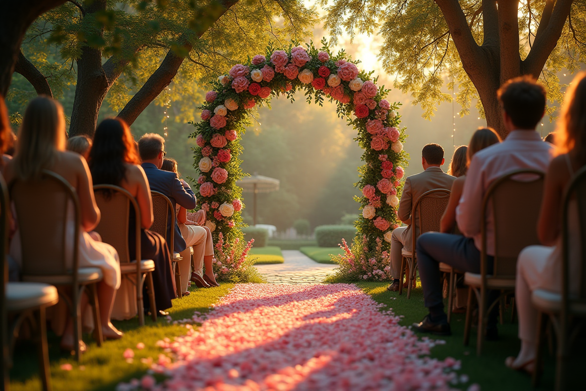 Mariage dans un parc ou jardin public : guide complet 2026