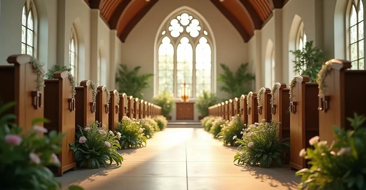 Décoration église pour mariage : fleurs, bougies et allée en 2026