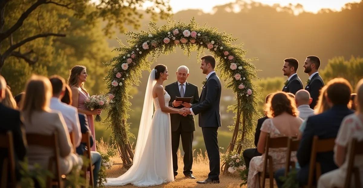 Rituels de cérémonie laïque : sable, bougie, handfasting et plus encore