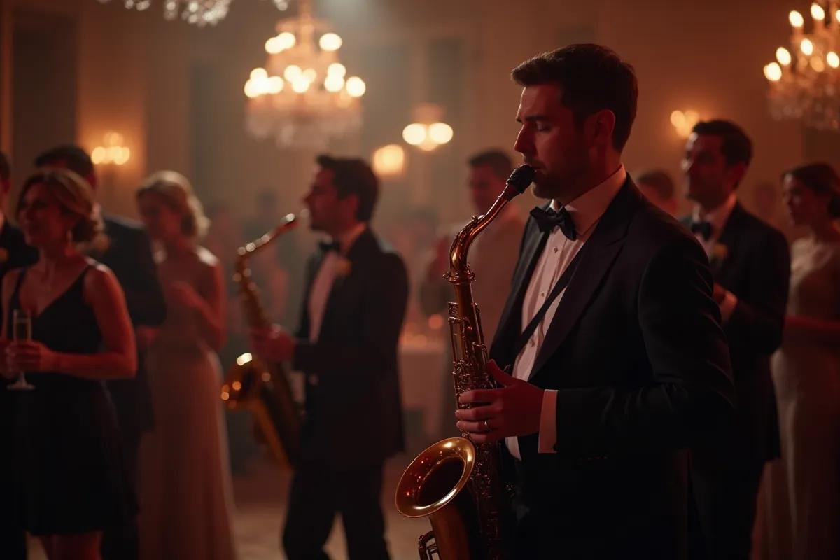 Orchestre cocktail mariage : l'ambiance musicale du vin d'honneur