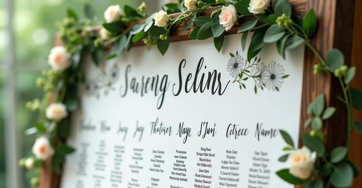 Plan de table famille recomposée mariage : guide diplomatique