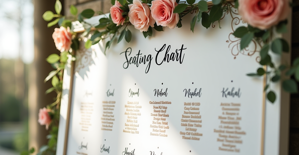 Règles de placement plan de table mariage : guide complet