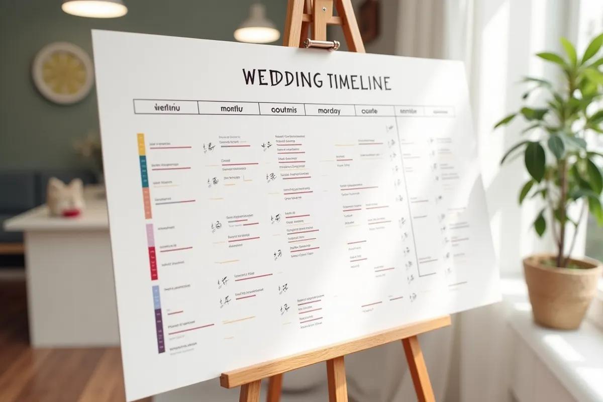 Les 3 derniers mois avant le mariage : priorités