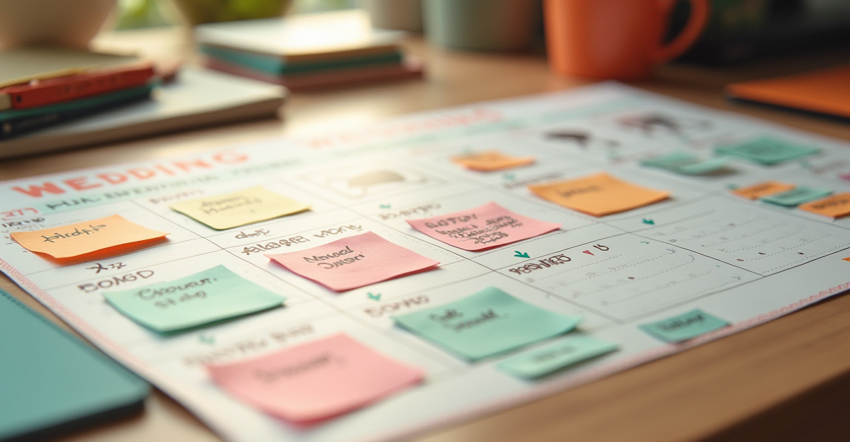 Rétroplanning mariage express 6 mois : planning accéléré