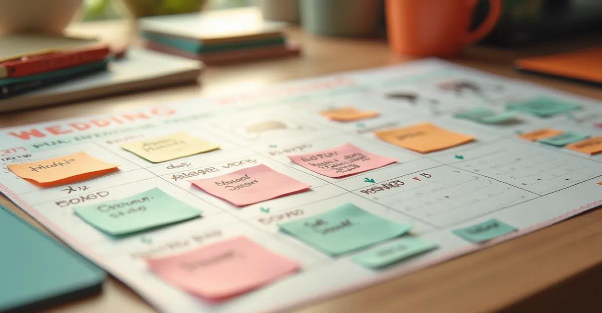 Rétroplanning mariage express 6 mois : planning accéléré