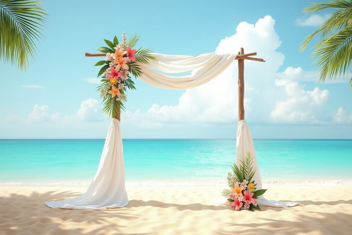 Robe de mariée bohème plage