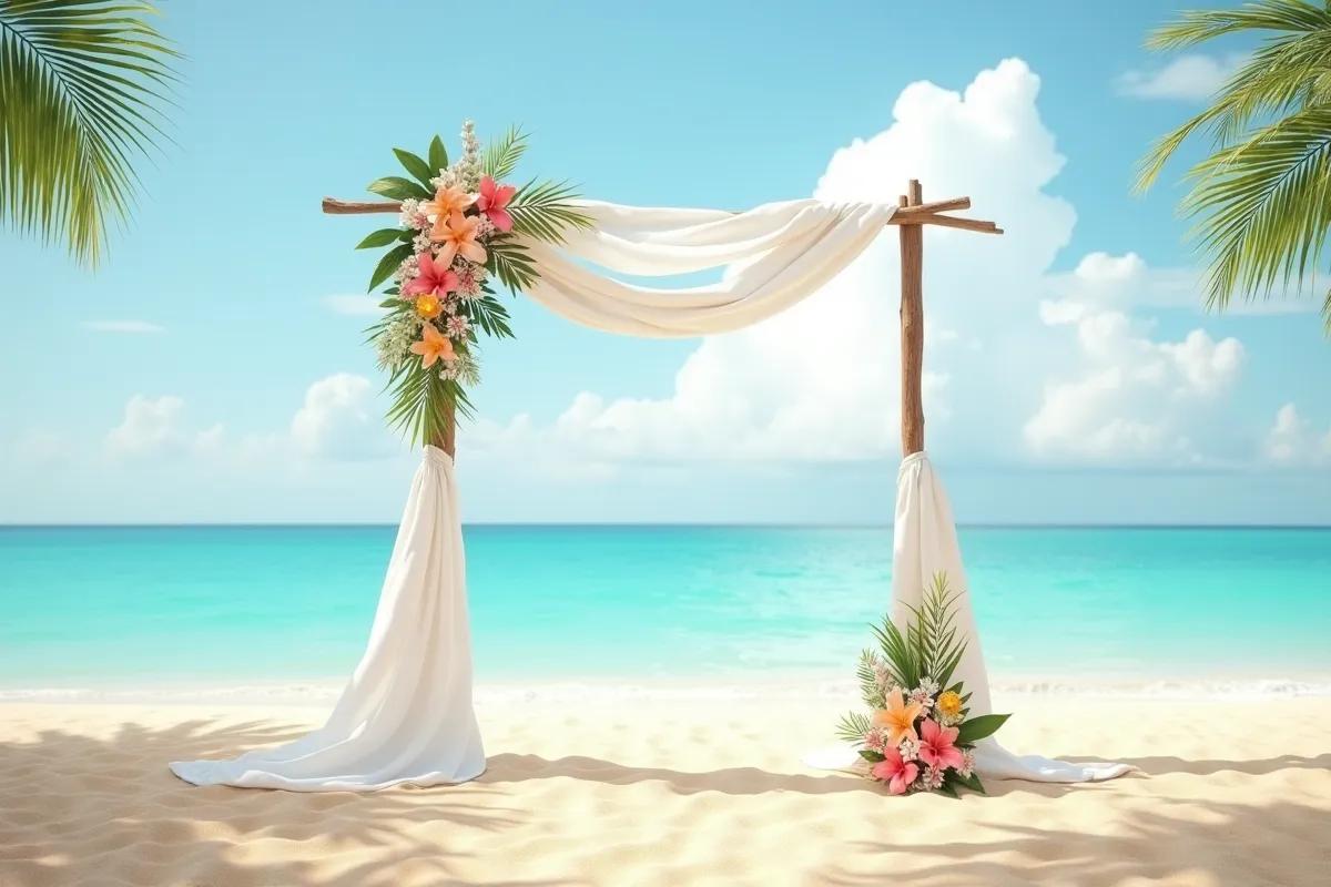 Robe de mariée bohème plage