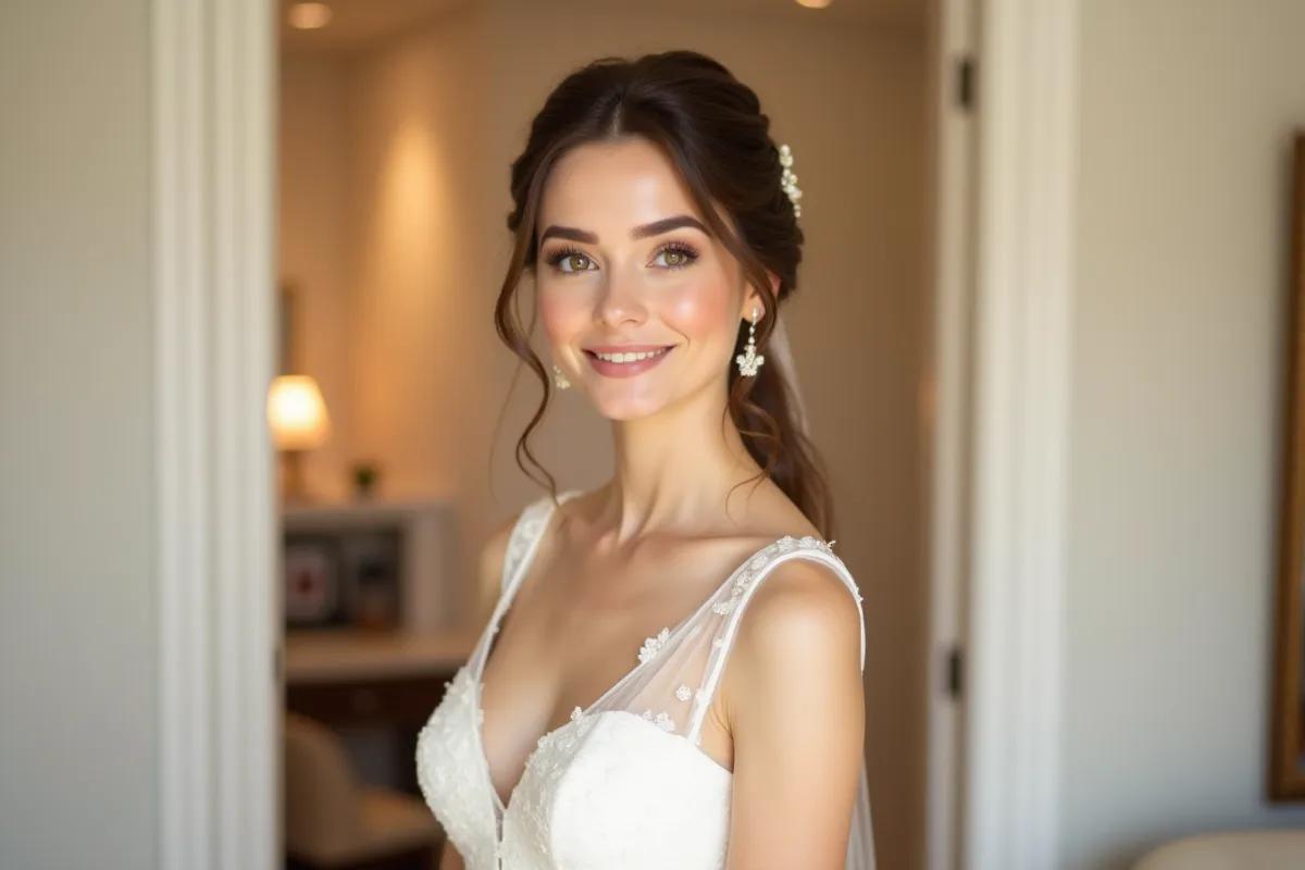 Illustration : Robe de mariée colorée : oser la couleur pour un mariage unique