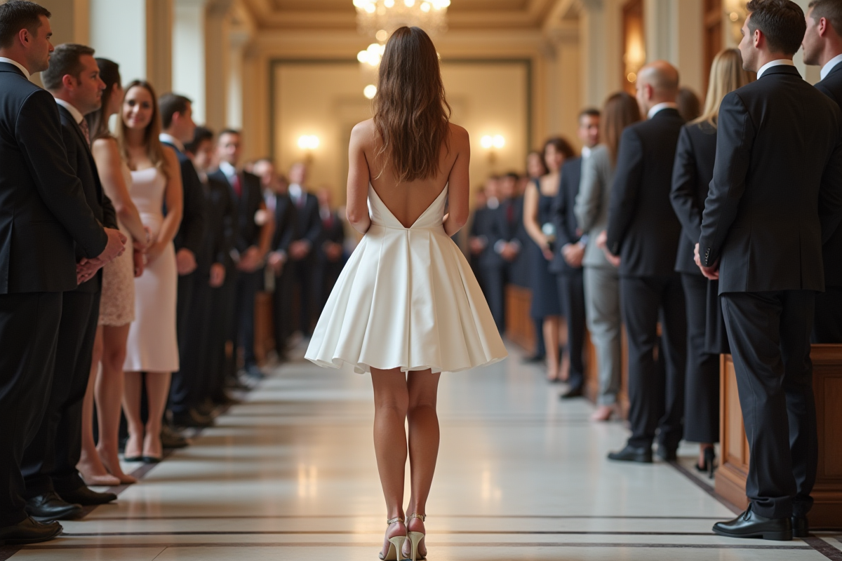 Robe de mariée courte : tendances et styles 2026