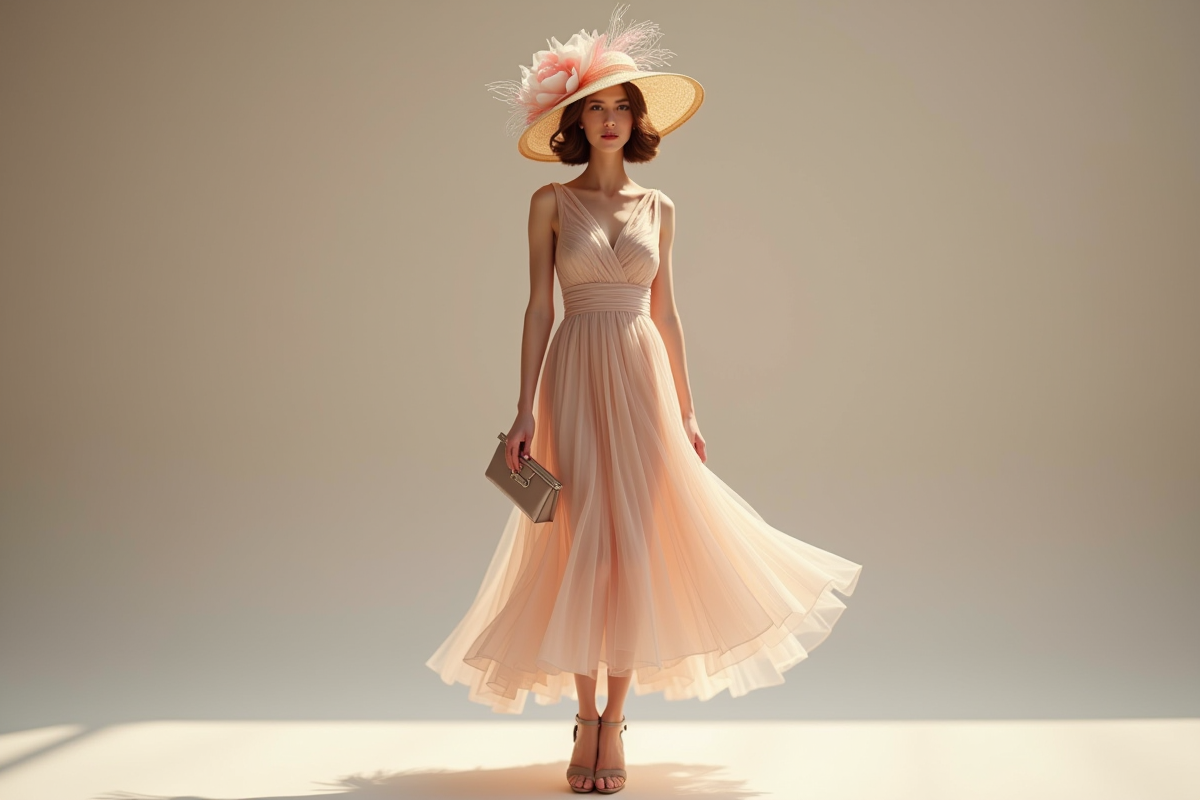 Illustration : Tenue mariage enceinte : être élégante avec un baby bump